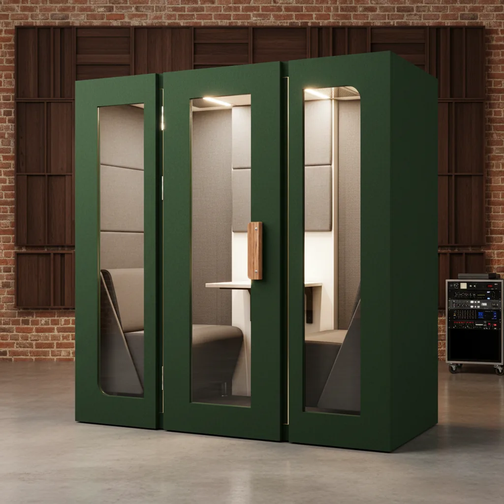 Guía completa: instalar cabinas acústicas en una oficina sin obra
