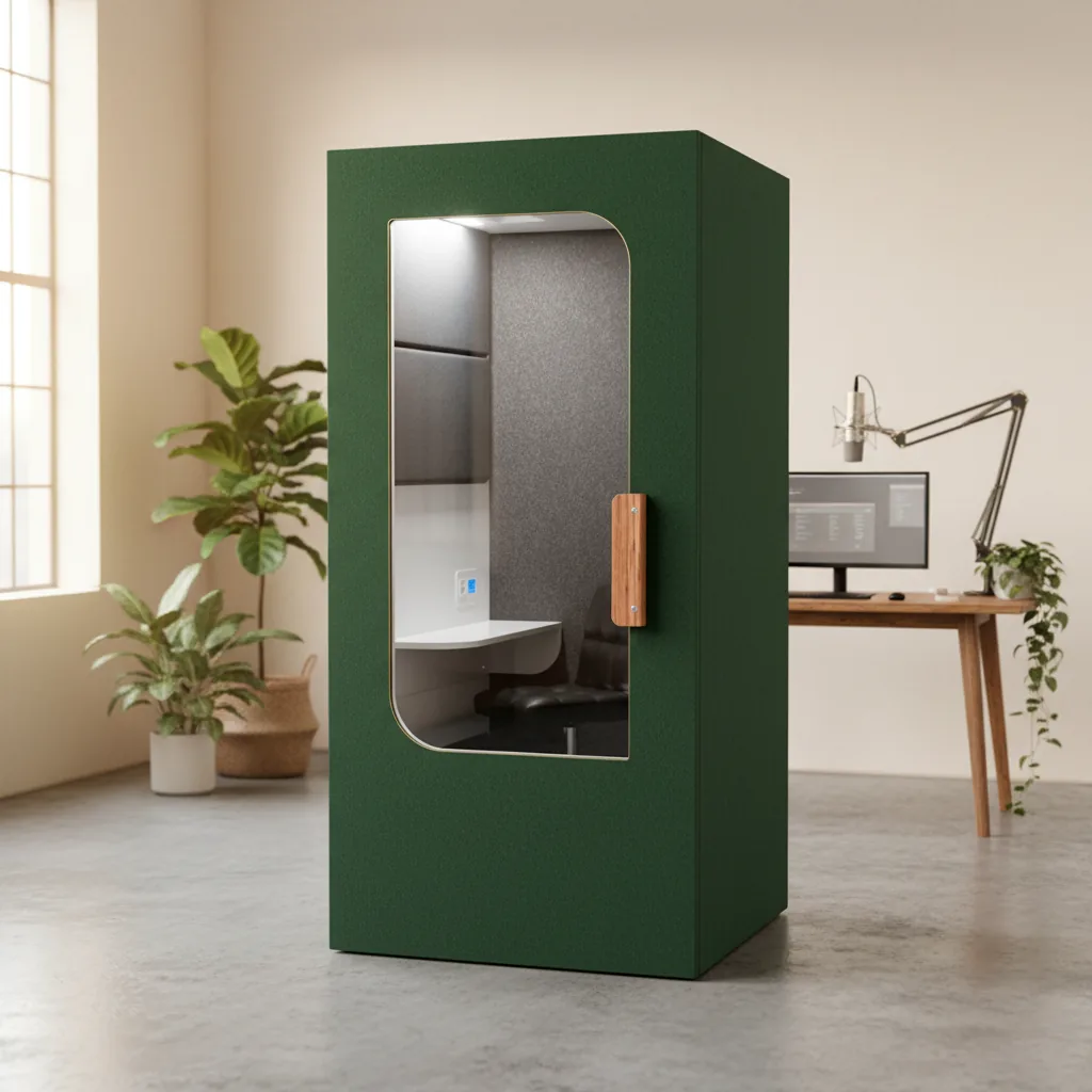 Cabina acústica para oficinas: guía completa 2026